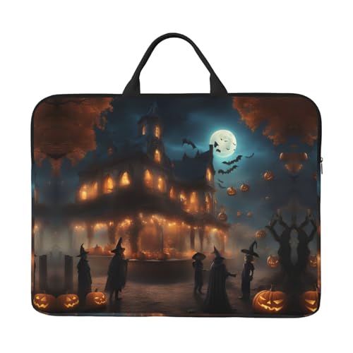 Laptop-Tasche für Halloween, Karneval, Party, Basics, 41,9 cm (16,5 Zoll), für Laptop/Notebook/Tablet, wasserdichte Aktentasche von SXOOGE