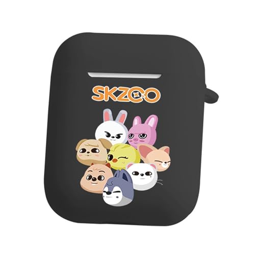 Kpop Cartoon-Kopfhörer-Hülle für Airpods 1 & 2 Felix Bangchan Changbin Airpods-Hülle Kpop Cartoon-Kopfhörer-Hülle für Airpods 1 & 2 Felix Bangchan Changbin Airpods-Hülle von SXTQFDC