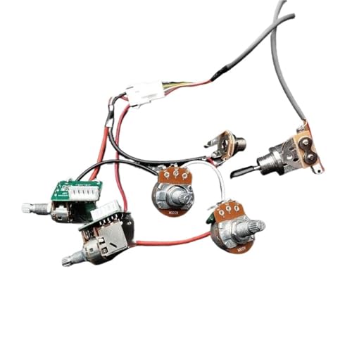 Gitarrenkabelbaum 2T2V vorverdrahteter Kabelbaum mit Coil Split Pre Wire Kit für LP SG DOT Gitarren Gitarrenkabelbaum 2T2V vorverdrahteter Kabelbaum mit Coil Split Pre Wire Kit für LP SG DOT Gitarren von SXTYOPT