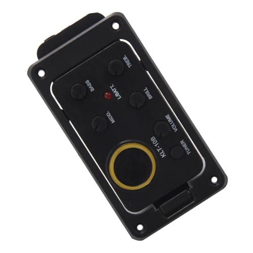 Tonabnehmer Akustik 4-Band-Equalizer-Vorverstärker Piezo-Tonabnehmer mit Tuner Hard Bridge geeignet für 36-und 38-Zoll-Akustikgitarren Tonabnehmer Akustik 4-Band-Equalizer-Vorverstärker Piezo-Tonabnehmer mit Tuner Hard Bridge geeignet für 36-und 38-Zoll-Akustikgitarren von SXTYOPT