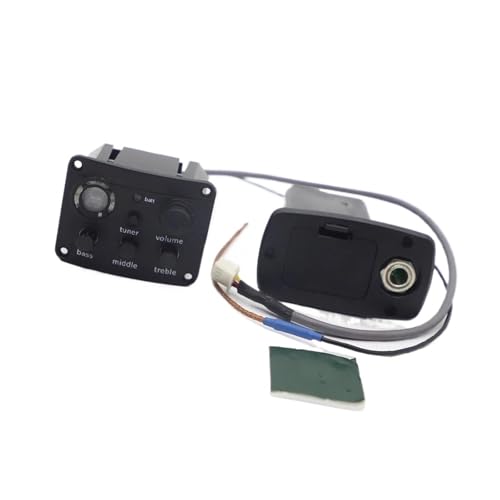 Tonabnehmer Akustik Pickup Preamp EQ Mikrofon Dual Mode Tuner Akustikgitarren-Zubehör Tonabnehmer Akustik Pickup Preamp EQ Mikrofon Dual Mode Tuner Akustikgitarren-Zubehör von SXTYOPT