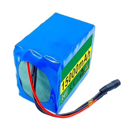 24V 15Ah Lithiumbatterie 6S5P Elektrofahrräder Lithium-Ionen-Akkupack Wasserdichter aufladbarer Elektrofahrrad-Rollerakku mit BMS und 25,2V Ladegerät T 24V 15Ah Lithiumbatterie 6S5P Elektrofahrräder Lithium-Ionen-Akkupack Wasserdichter aufladbarer Elektrofahrrad-Rollerakku mit BMS und 25,2V Ladegerät T von SXYKXYDL