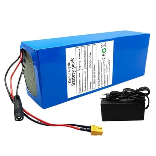 52V 45Ah 14S4P E-Bike Lithium-Ionen-Akku mit Ladegerät Eingebautes BMS für 200-2300W Elektrofahrradmotor XT60-Stecker 52V 45Ah 14S4P E-Bike Lithium-Ionen-Akku mit Ladegerät Eingebautes BMS für 200-2300W Elektrofahrradmotor XT60-Stecker von SXYKXYDL