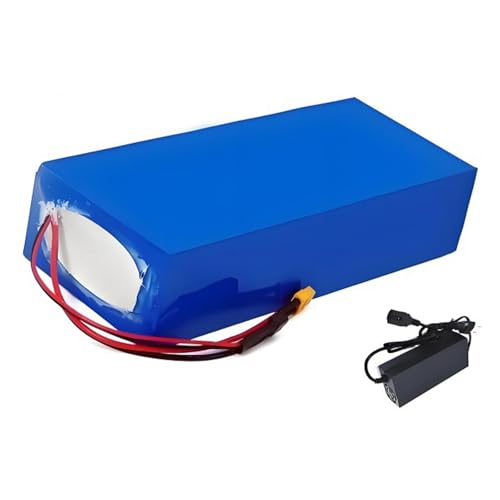 72 V 30 Ah 20S4P E-Bike Lithium-Ionen-Akkupack mit Ladegerät, eingebautem BMS-Schutz, ideal für 200–1000 W Elektrofahrradmotor, XT60-Stecker + T-Stecker 72 V 30 Ah 20S4P E-Bike Lithium-Ionen-Akkupack mit Ladegerät, eingebautem BMS-Schutz, ideal für 200–1000 W Elektrofahrradmotor, XT60-Stecker + T-Stecker von SXYKXYDL