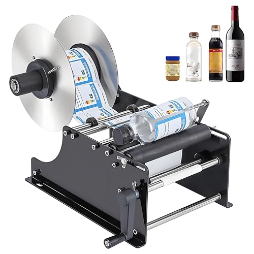 Manuelle Etikettiermaschine für runde Flaschen, vielseitig einsetzbar für runde Flaschen mit 15–120 mm Durchmesser, benutzerfreundlich, widerstandsfähiges Edelstahldesign, einstellbare Geschwindigke Manuelle Etikettiermaschine für runde Flaschen, vielseitig einsetzbar für runde Flaschen mit 15–120 mm Durchmesser, benutzerfreundlich, widerstandsfähiges Edelstahldesign, einstellbare Geschwindigke von SXYKXYDL