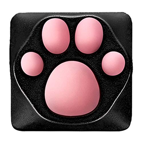SYA Zoomoplus Niedliche Katzenpfoten-Tastenkappe, Squishy Cat Toes, benutzerdefinierte Tastenkappe, 1 Stück Tastenkappe für mechanische Tastatur, geeignet für Cherry MXGateron Switches-ESC-Tastenkappe von SYA