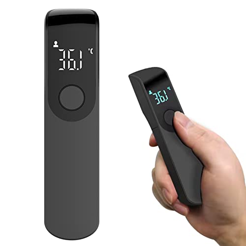 SYFUNLV Infrarot-Fieberthermometer,Ohrthermometer Stirnthermometer,genaues schnelles Ablesen, einfache 1-Tasten-Bedienung und LED-Display für Babys, Kinder und Erwachsene bei Fieber von SYFUNLV