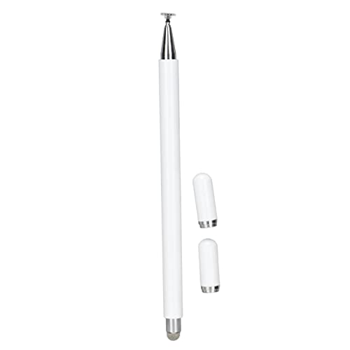 SYH&AQYE 2 in 1 Stylus Stifte, Smart Touch Stift Mit Präziser Steuerung, Universeller Kapazitiver Stylus Mit Faserspitze für Mobiltelefon Tablet Touch Geräte 160 Mm(Weiß) von SYH&AQYE