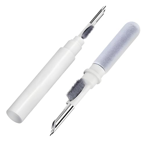 3-in-1 Reinigungsset für Bluetooth-Kopfhörer, Ohrhörer und Ladecase –kopfhörer reinigungsset mit weicher Bürste, Coole Sachen Cleaning kit Beflockungsschwamm Metallspitze. von SYHSYC