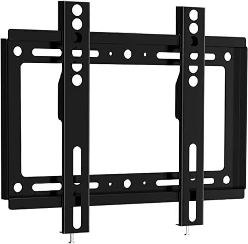 SYLVOX RV TV-Wandhalterung, Flachbildschirmhalterung für TVs von 14-42 Zoll, VESA-Unterstützung 75x75mm bis 200x200mm, maximales TV-Gewicht 55lbs, Schwarze Feste RV-TV-Halterung, platzsparend von SYLVOX