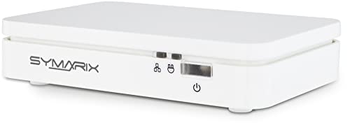 SYMARIX TGU 21 G.hn Wave-2-Technologie 2 Gbit/s Ethernet Over Coax Modem (EoC) Gigabit-Ethernet über Koaxialkabel Latenz <1ms von SYMARIX