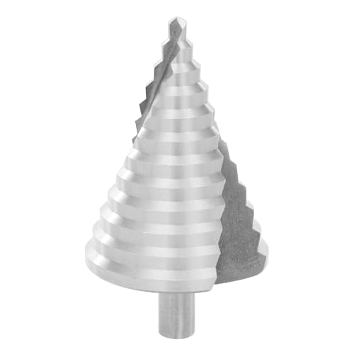 Stufenbohrer, Kegelbohrer aus Stahl, 6-60 mm Metallbohrer, Kegelbohrer für PVC, Holzplatten, Kunststoffplatten, Hochpräzise Bohrungen in 1 Arbeitsschritt Stufenbohrer, Kegelbohrer aus Stahl, 6-60 mm Metallbohrer, Kegelbohrer für PVC, Holzplatten, Kunststoffplatten, Hochpräzise Bohrungen in 1 Arbeitsschritt von SYNCMH