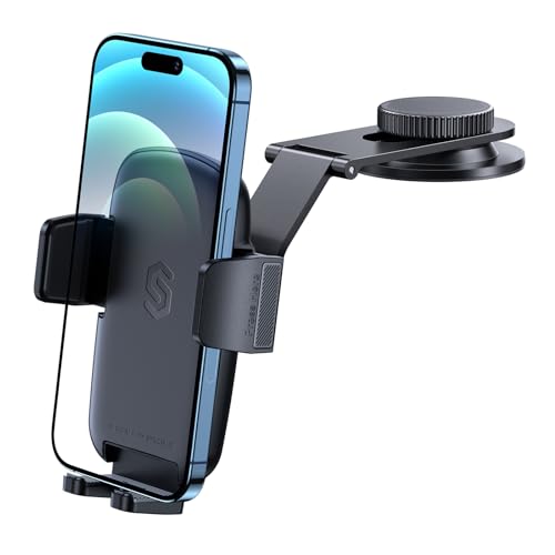 SYNCWIRE Handyhalterung Auto[Stabilere Version]Autohalterung Handyhalter Auto Kompatibel mit Alle Auto Armaturenbrett(Einschließlich Tesla Bildschirm)Handyhalterung für iPhone 16 Pro Max & Alle Handys von SYNCWIRE