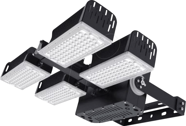 SYN 154894 - LED-Flutlicht, 480 W, 79200 lm, 5000 K, schwarz, IP66 von SYNERGY 21