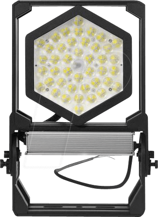 SYN 156741 - LED-Flutlicht, 100 W, 14000 lm, 5700 K, schwarz, IP67 von SYNERGY 21