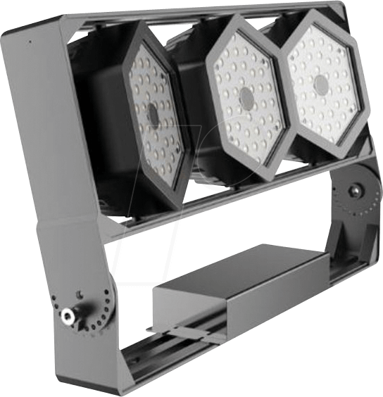 SYN 156744 - LED-Flutlicht, 300 W, 42000 lm, 5700 K, schwarz, IP67 von SYNERGY 21