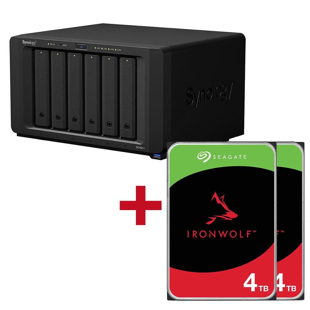 Synology DiskStation DS1621+ 6 Einschübe NAS-Server Leergehäuse + 8TB Seagate... Synology DiskStation DS1621+ 6 Einschübe NAS-Server Leergehäuse + 8TB Seagate... von SYNOLOGY