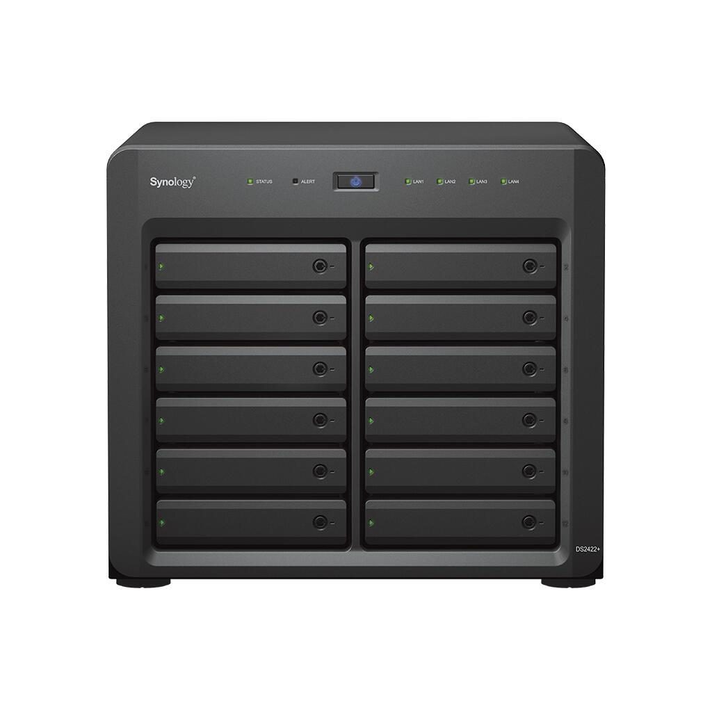 Synology DiskStation DS2422+ 12 Einschübe NAS-Server Leergehäuse (DS2422+) von SYNOLOGY