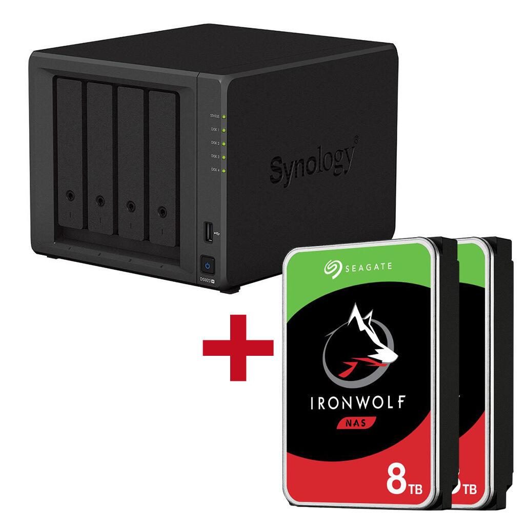Synology DiskStation DS923+ 4 Einschübe NAS-Server Leergehäuse + 2x Seagate I... Synology DiskStation DS923+ 4 Einschübe NAS-Server Leergehäuse + 2x Seagate I... von SYNOLOGY