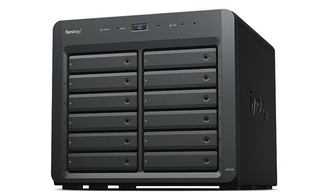 Synology Erweiterungseinheit 12 Einschübe (DX1215II) von SYNOLOGY