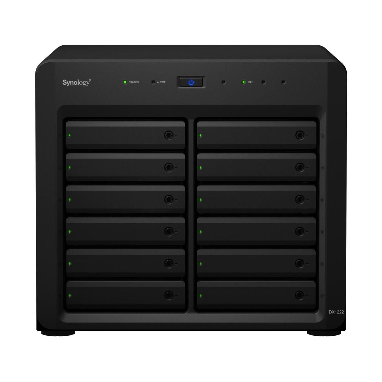 Synology Erweiterungseinheit 12 Einschübe (DX1222) von SYNOLOGY