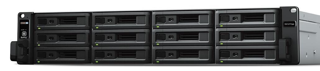 Synology Erweiterungseinheit 12 Einschübe 2HE (RX1217SAS) von SYNOLOGY