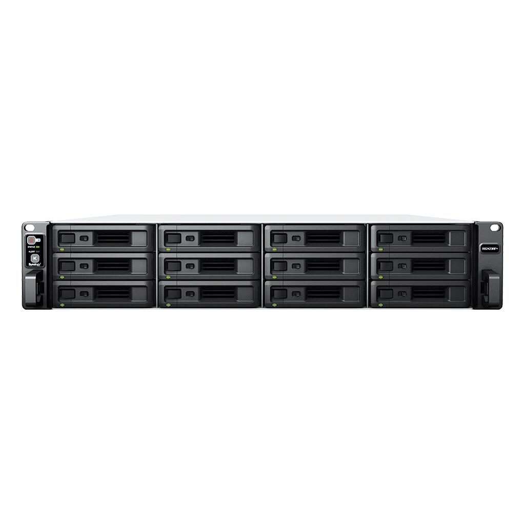 Synology RackStation RS2423RP+ 12 Einschübe Leergehäuse 2HE (RS2423RP+) von SYNOLOGY