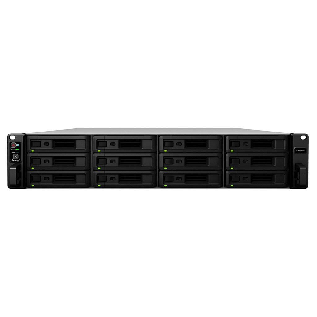 Synology RackStation RS3618xs 12 Einschübe Leergehäuse 2HE (RS3618xs) von SYNOLOGY