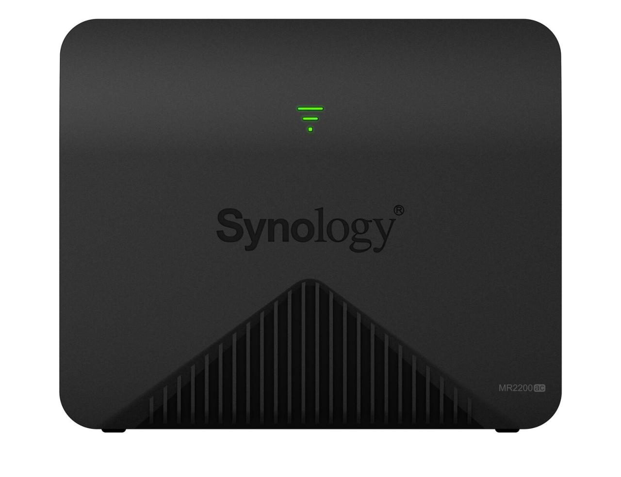 Synology WLAN-Router Wi-Fi 5 Tri-Band 1GbE LAN/WAN WPS 2.0 (MR2200AC) von SYNOLOGY