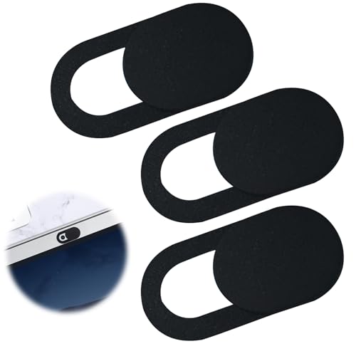 3er Set Webcam Abdeckung,Laptop Kamera Abdeckung,Kamera Abdeckung Laptop,Schieber handy kamera abdeckung,Extra Dünn kamera abdeckung handy,Metall Webcam Abdeckung,für Computer,Laptop,Tablet,Smartphone von SYQZMYA