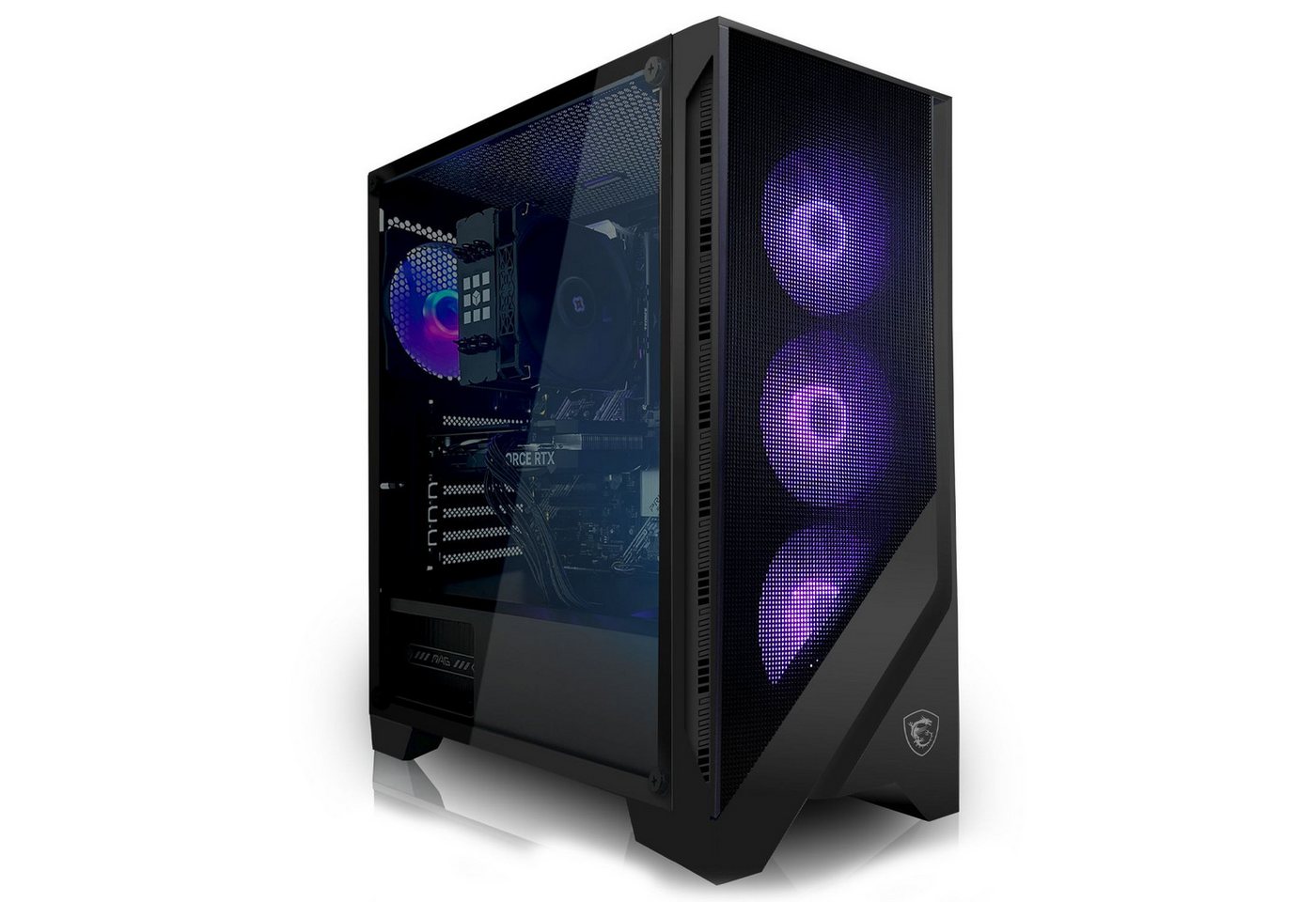 SYSTEMTREFF Basic Gaming-PC (AMD Ryzen 7 5700G, RX Vega 8, 16 GB RAM, 512 GB SSD, Luftkühlung, Windows 11, WLAN) von SYSTEMTREFF