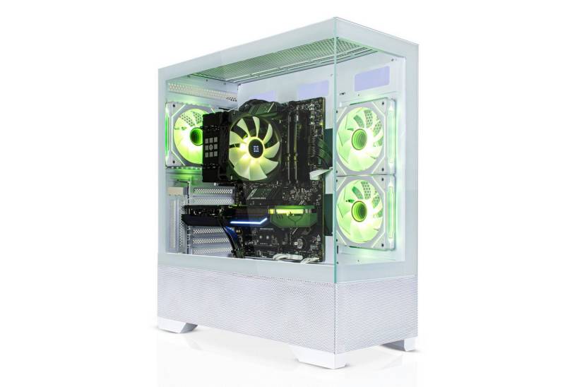 SYSTEMTREFF Basic Gaming-PC (Intel Core i5 12600K, GeForce RTX 3050, 16 GB RAM, 512 GB SSD, Luftkühlung) von SYSTEMTREFF