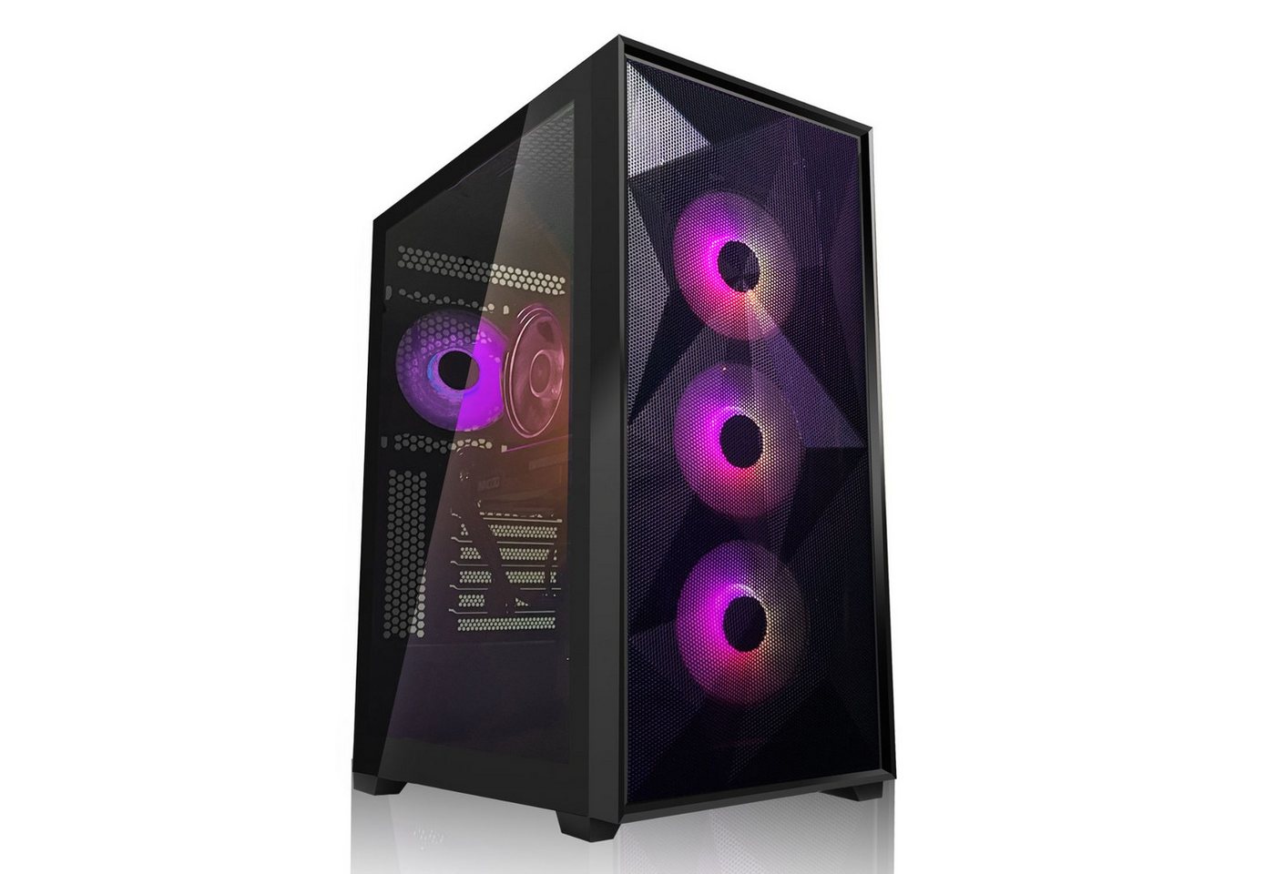 SYSTEMTREFF Gaming-PC (AMD Ryzen 7 7800X3D, Radeon RX 6800 XT, 32 GB RAM, 1000 GB SSD, Wasserkühlung, Windows 11, WLAN) von SYSTEMTREFF