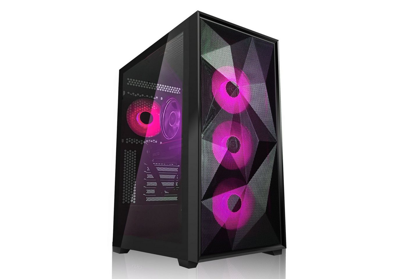 SYSTEMTREFF Gaming-PC (AMD Ryzen 9 7900, GeForce RTX 4070 Ti Super, 32 GB RAM, 1000 GB SSD, Wasserkühlung, Windows 11, WLAN) von SYSTEMTREFF