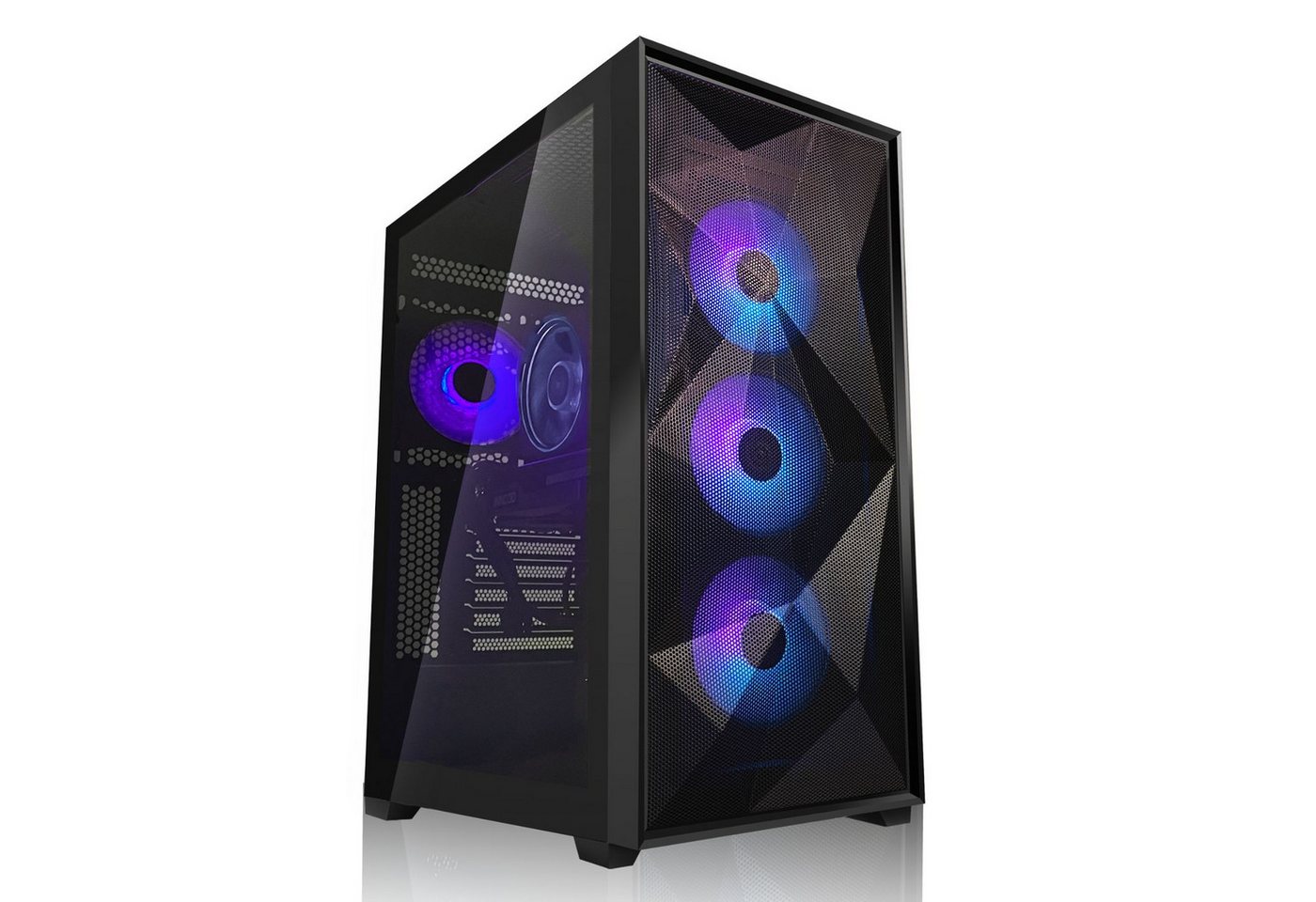 SYSTEMTREFF Gaming-PC (AMD Ryzen 9 7900X3D, GeForce RTX 4080 Super, 32 GB RAM, 2000 GB SSD, Wasserkühlung, Windows 11, WLAN) von SYSTEMTREFF