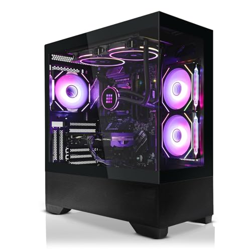 SYSTEMTREFF Gaming PC AMD Ryzen 7 7800X3D 8x5GHz | AMD Radeon RX 7800 XT 16GB DX12 | 1TB M.2 NVMe | 32GB DDR5 RAM | WLAN Desktop Computer Rechner für Gamer, Zocker & Streamer von SYSTEMTREFF