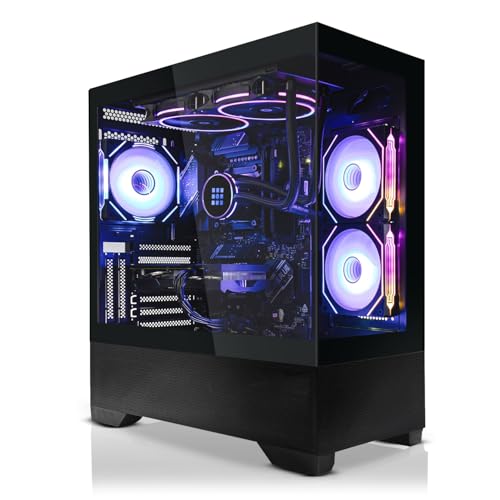 SYSTEMTREFF Gaming PC Intel Core i7-13700KF 16x5.4GHz | Nvidia GeForce RTX 4060 8GB DX12 | 1TB M.2 NVMe | 32GB DDR5 RAM | WLAN Desktop Computer Rechner für Gamer, Zocker & Streamer von SYSTEMTREFF