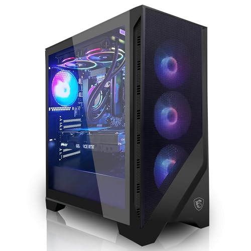 SYSTEMTREFF Gaming PC Intel Core i9-12900F 16x5.1GHz | AMD Radeon RX 7700 XT 12GB DX12 | 1TB M.2 NVMe | 32GB DDR5 RAM | WLAN Desktop Computer Rechner für Gamer, Zocker & Streamer von SYSTEMTREFF