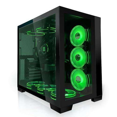 SYSTEMTREFF High-End Gaming PC AMD Ryzen 9 7900X 12x5.6GHz | Nvidia GeForce RTX 4070 12GB DX12 | 1TB M.2 NVMe | 32GB DDR5 RAM | WLAN Desktop Computer Rechner für Gamer, Zocker & Streamer von SYSTEMTREFF