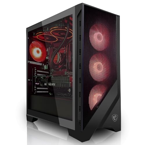 SYSTEMTREFF High-End Gaming PC AMD Ryzen 9 7950X 16x5.7GHz | Nvidia GeForce RTX 3080 10GB DX12 | 1TB M.2 NVMe | 32GB DDR5 RAM | WLAN Desktop Computer Rechner für Gamer, Zocker & Streamer von SYSTEMTREFF
