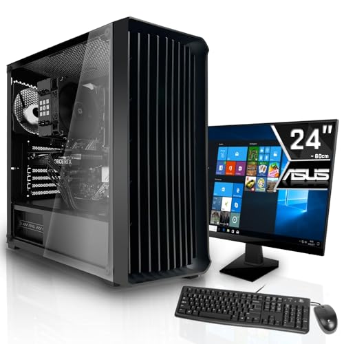 SYSTEMTREFF Office Komplett PC Set AMD Ryzen 7 5700G 8x4.6GHz | AMD Radeon RX Vega 8 4K HDMI DX12 | 1TB M.2 NVMe | 16GB DDR4 RAM | Silent Desktop Paket Computer Rechner für Büro Business Multimedia SYSTEMTREFF Office Komplett PC Set AMD Ryzen 7 5700G 8x4.6GHz | AMD Radeon RX Vega 8 4K HDMI DX12 | 1TB M.2 NVMe | 16GB DDR4 RAM | Silent Desktop Paket Computer Rechner für Büro Business Multimedia von SYSTEMTREFF