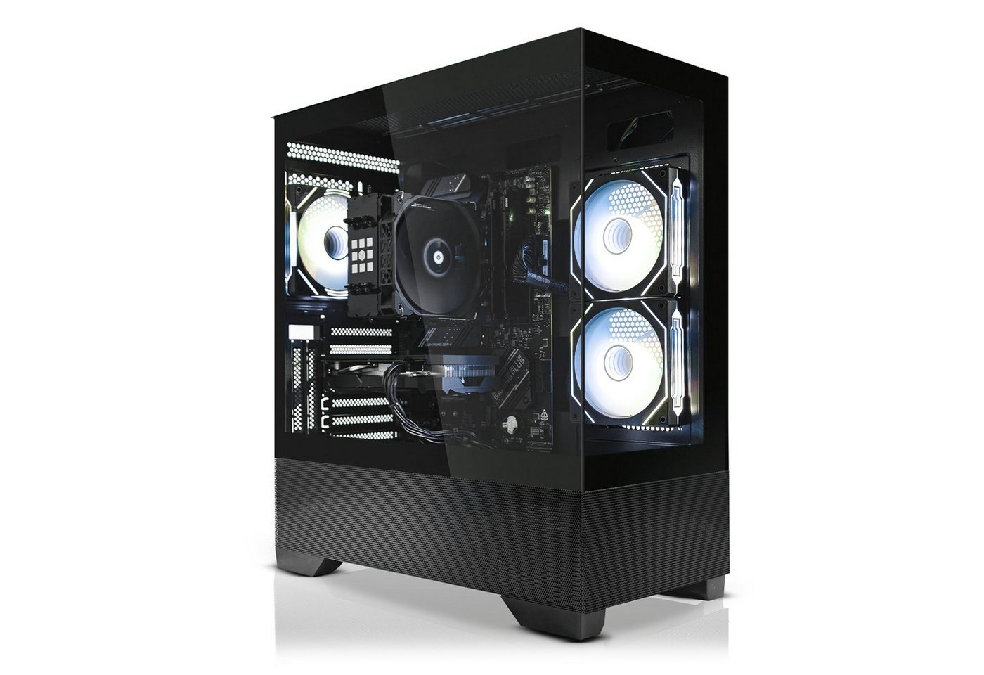 SYSTEMTREFF PC (AMD Ryzen 7 9700X, Nvidia GeForce RTX 5070, 32 GB RAM, 1000 GB SSD, Luftkühlung) von SYSTEMTREFF