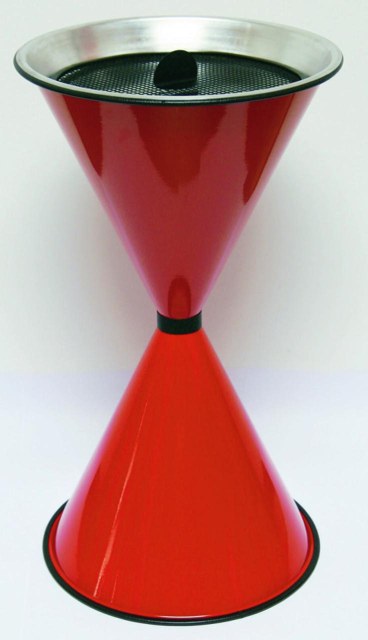 SZ Metall Standaschenbecher rot SZ Metall Standaschenbecher rot von SZ Metall