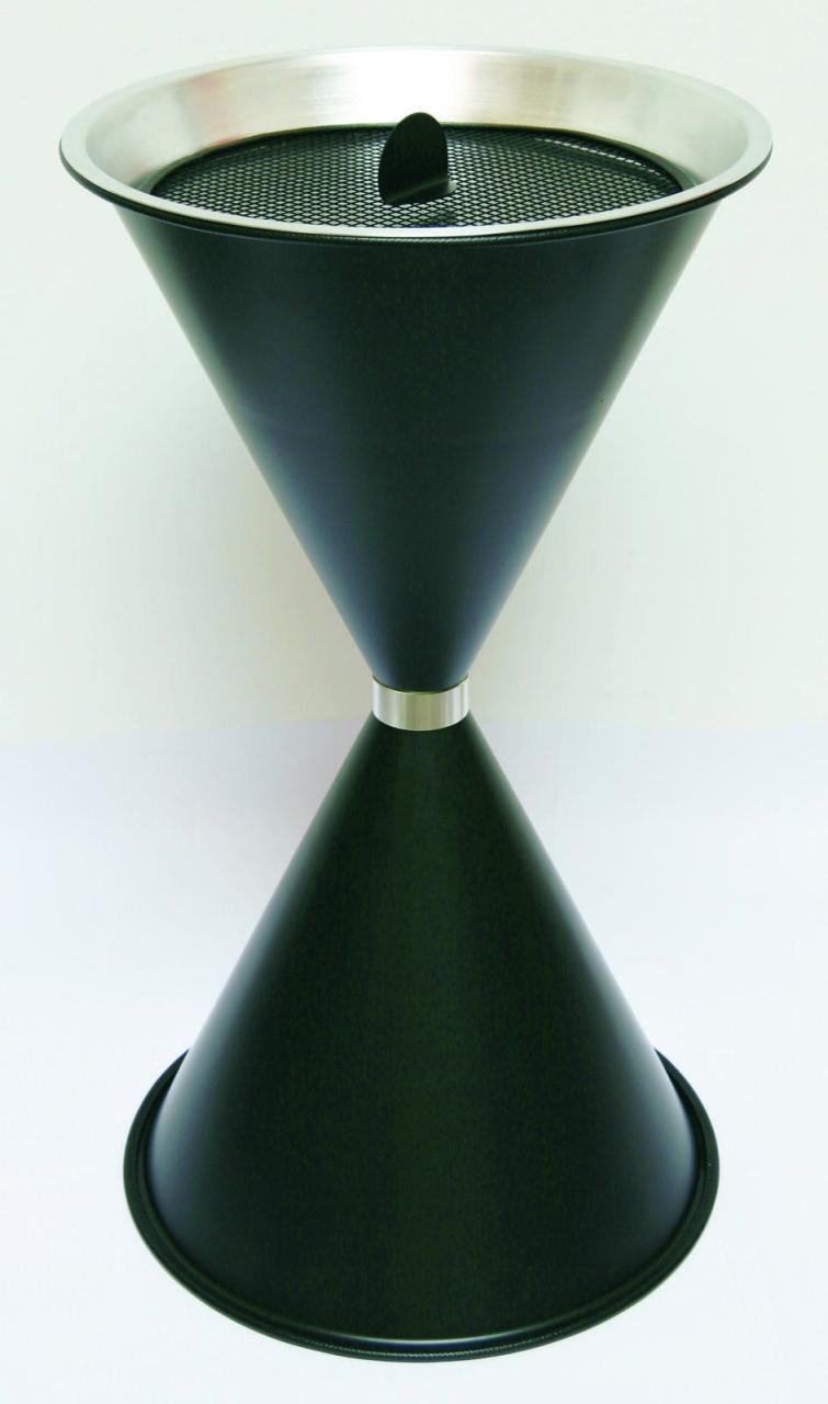SZ Metall Standaschenbecher schwarz SZ Metall Standaschenbecher schwarz von SZ Metall