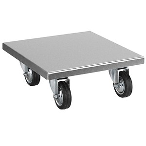 SZ Metall Transportroller silber 30,0 x 30,0 x 12,0 cm bis 200,0 kg von SZ Metall