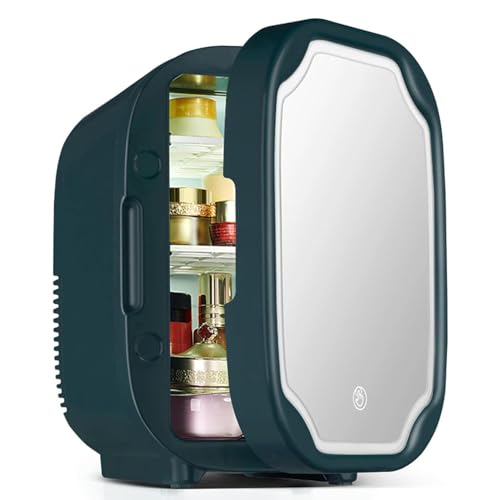 SZAJOR 8L-Spiegelkühlschrank, Mini-Kühlschrank, Make-up-Hautpflege-Kühlschrank, Auto-Reisekühlschrank, mit LED-Beleuchtung SZAJOR 8L-Spiegelkühlschrank, Mini-Kühlschrank, Make-up-Hautpflege-Kühlschrank, Auto-Reisekühlschrank, mit LED-Beleuchtung von SZAJOR