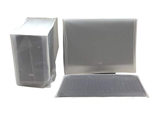 SZBRO 48,3 cm Computer Staubdicht Staub Set (Monitor Cover + Tastatur + Computer Case Cover) von SZBRO