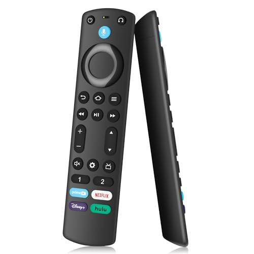 Ersatz Sprach-Fernbedienung für Fire-TV-Stick/Lite/4K/4K Max/TV Cube und für Toshiba/Insignia/Pioneer Fire Smart TV von SZILBZ