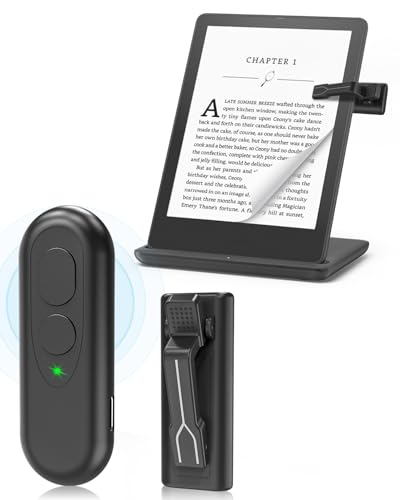 SZILBZ RF Fernbedienung zum Seitenwenden zum Lesen auf Kindle Tolino Paperwhite Kobo E-Book E-Readers Zubehör, Umblättern für ipad/iPhone Tablets Romane Lesen und Fotos Machen SZILBZ RF Fernbedienung zum Seitenwenden zum Lesen auf Kindle Tolino Paperwhite Kobo E-Book E-Readers Zubehör, Umblättern für ipad/iPhone Tablets Romane Lesen und Fotos Machen von SZILBZ
