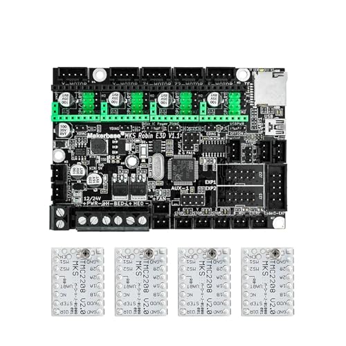 MKS Robin E3D V1.1 Motherboard 3D-Drucker-Teile mit TMC2209-Treiber VS SKR MINI E3 V3.0 für Ender3/5 Voron und Klipper (E3D-2208) von SZKIRNO